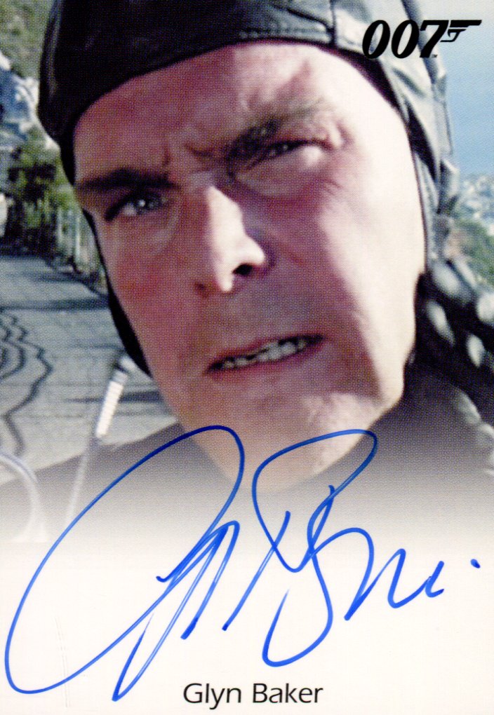 James Bond Archives 2014 Edition Glyn Baker Autograph Card   - TvMovieCards.com