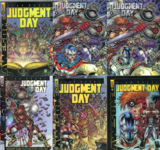 Judgement Day Clearchrome Chase Card Set 6 Cards Comic Images 1997   - TvMovieCards.com