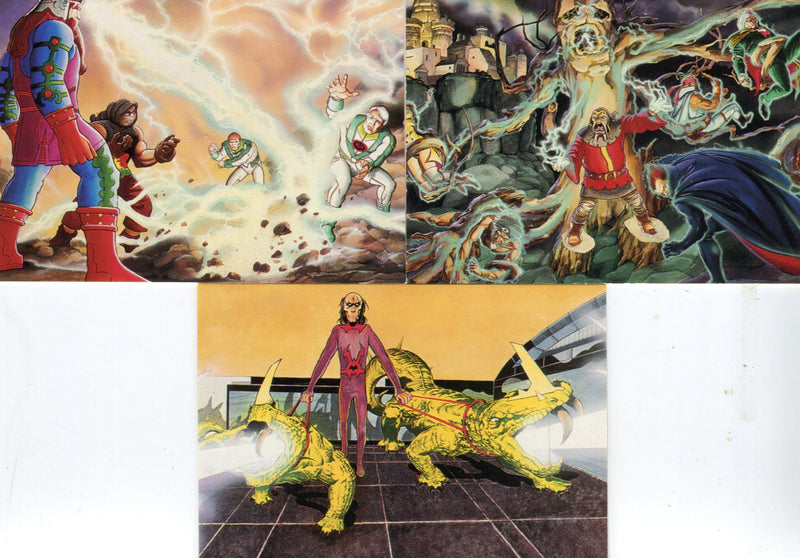 Jack Kirby Unpublished Archives Villains Chase Card Set 3 Cards Comic Images 199 - TvMovieCards.com