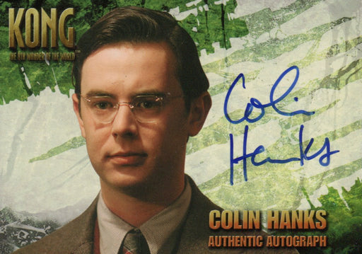 King Kong 8th Wonder of the World Colin Hanks as Preston Autograph Card Topps   - TvMovieCards.com