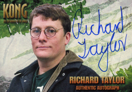 King Kong 8th Wonder of the World Richard Taylor Supervisor Autograph Card Topps   - TvMovieCards.com