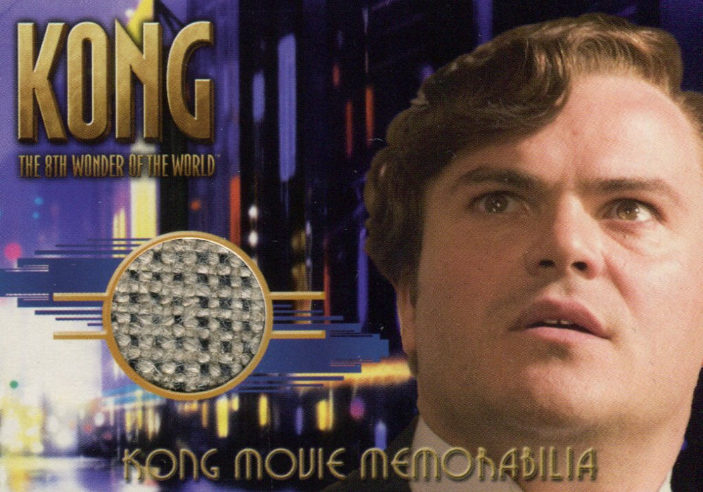 King Kong 8th Wonder of the World Carl Denham's Sisal Suit Relic Costume Card   - TvMovieCards.com