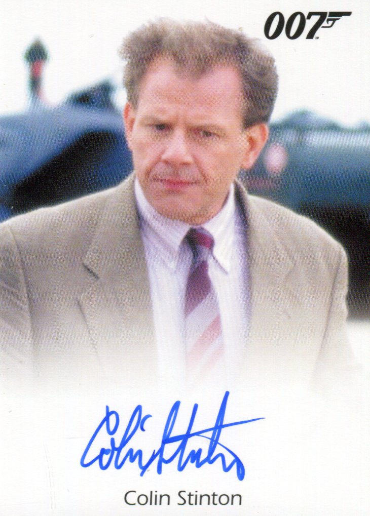 James Bond Classics 2016 Colin Stinton Autograph Card   - TvMovieCards.com