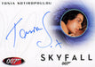 James Bond Autographs & Relics Tonia Sotiropoulou as Lover Autograph Card A240   - TvMovieCards.com
