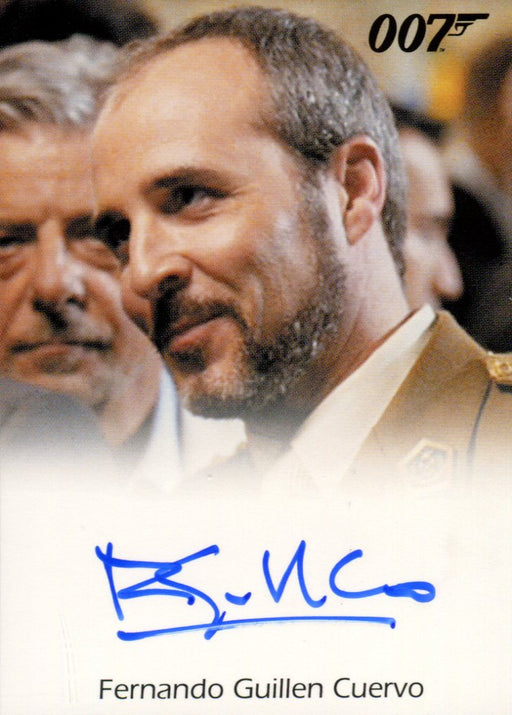 James Bond 50th Anniversary Series One Fernando Guillen Cuervo Autograph Card   - TvMovieCards.com