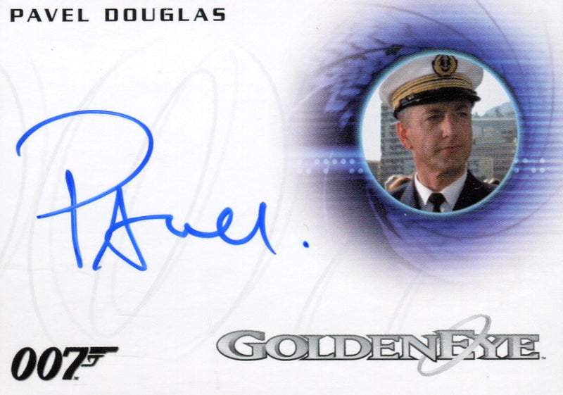 James Bond Classics 2016 Pavel Douglas Autograph Card A281   - TvMovieCards.com