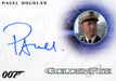 James Bond Classics 2016 Pavel Douglas Autograph Card A281   - TvMovieCards.com