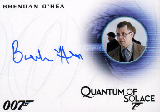 James Bond Archives 2015 Edition Brendan O'Hea Autograph Card A274   - TvMovieCards.com