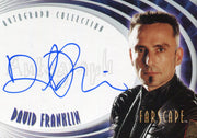 Farscape Through the Wormhole David Franklin Autograph Card A65   - TvMovieCards.com