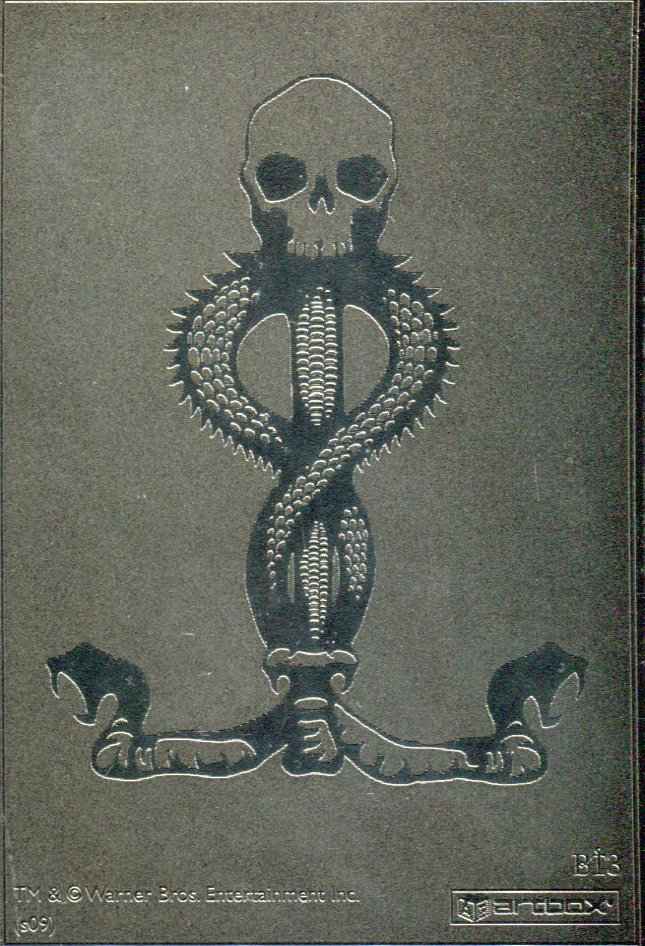 Harry Potter and the Half Blood Prince Metal Box Topper Chase Card BT3   - TvMovieCards.com