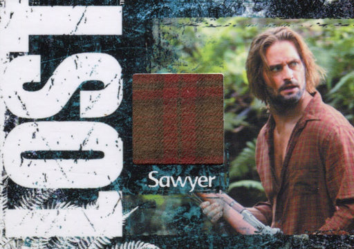 Lost Relics Josh Holloway as "Sawyer" Ford Relic Costume Card CC21 #017/350   - TvMovieCards.com