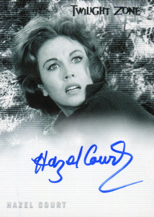 Twilight Zone 3 Shadows and Substance Hazel Court Autograph Card A-41   - TvMovieCards.com