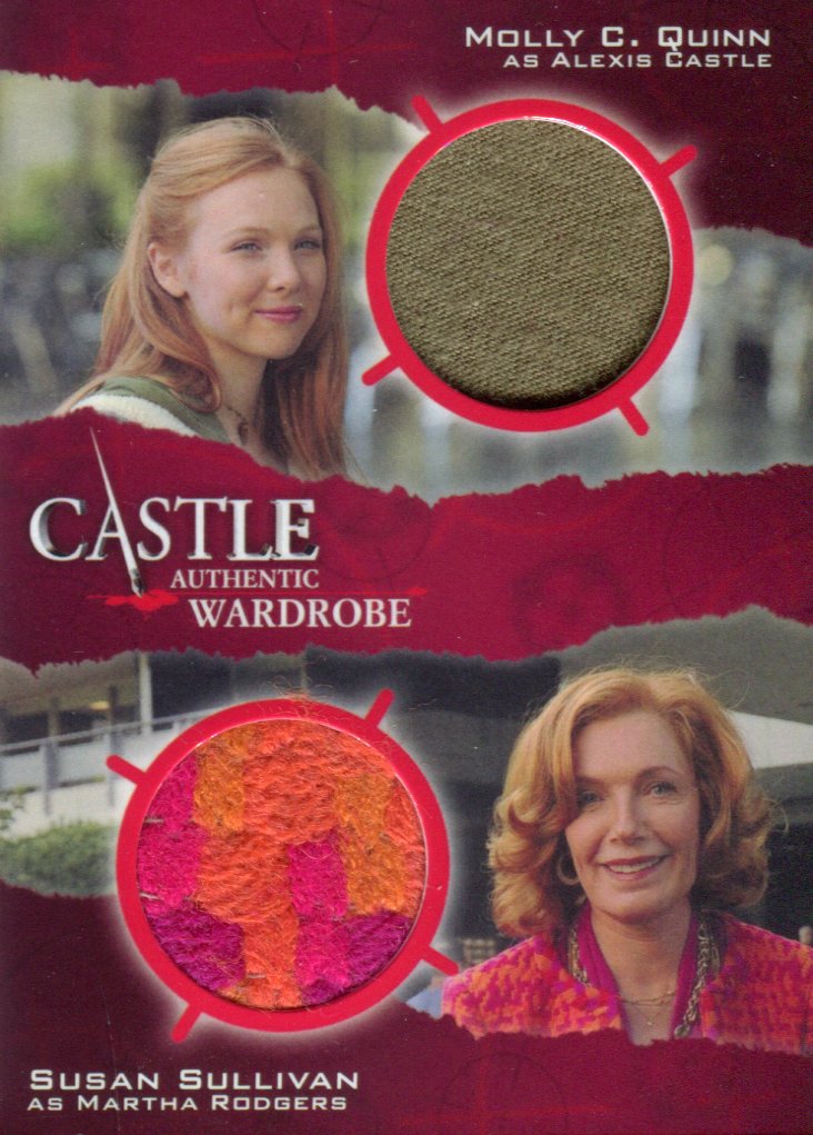 Castle Seasons 3 & 4 Alexis Martha Dual Wardrobe Costume Card DM3   - TvMovieCards.com