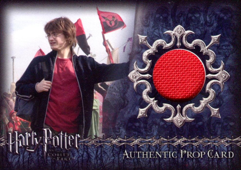 Harry Potter Goblet Fire Bulgarian Flag Prop Card HP P4 #0179/300   - TvMovieCards.com