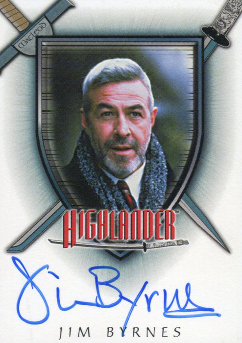 Highlander Complete Jim Byrnes as Joe Dawson Autograph Card A2   - TvMovieCards.com