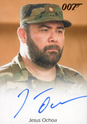 James Bond Archives Final Edition 2017 Jesus Ochoa Autograph Card   - TvMovieCards.com