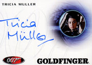 James Bond Mission Logs Tricia Muller as Sydney Autograph Card A169   - TvMovieCards.com