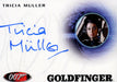 James Bond Mission Logs Tricia Muller as Sydney Autograph Card A169   - TvMovieCards.com