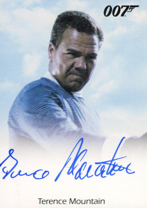 James Bond Archives 2014 Edition Terence Mountain Autograph Card   - TvMovieCards.com