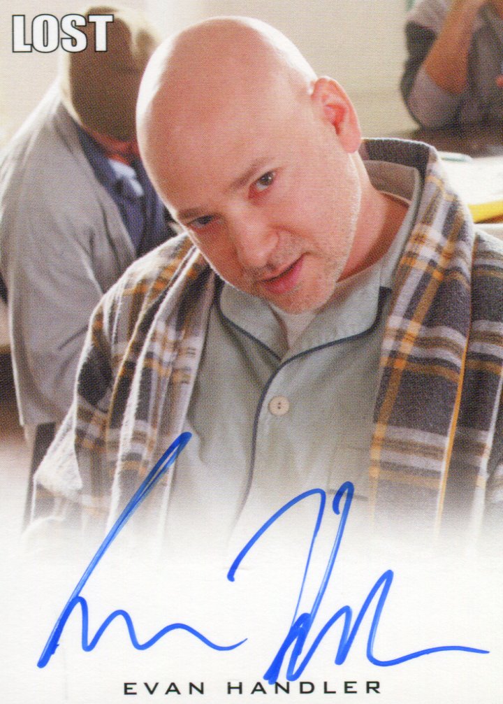 Lost Seasons 1-5 Evan Handler as Dave Autograph Card   - TvMovieCards.com