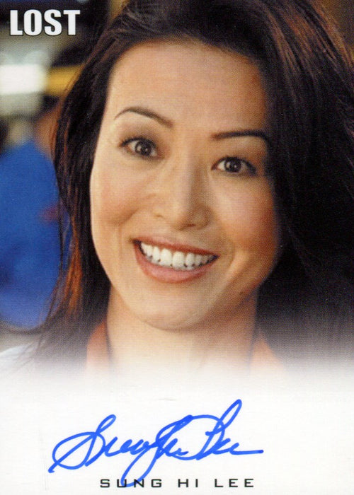 Lost Seasons 1-5 Sung Hi Lee as Tricia Tanaka Autograph Card   - TvMovieCards.com