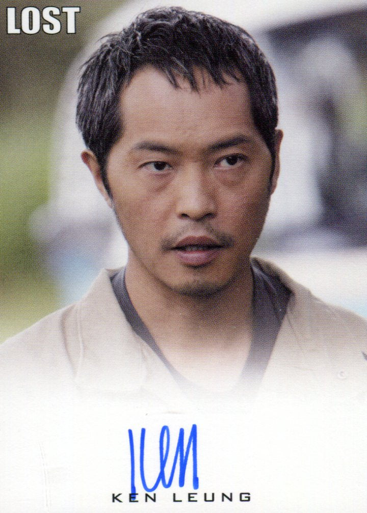 Lost Seasons 1-5 Ken Leung as Miles Straume Autograph Card   - TvMovieCards.com