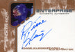 Star Trek Enterprise Season One 1 Autograph Card Diane Klimaszewski BBA4   - TvMovieCards.com