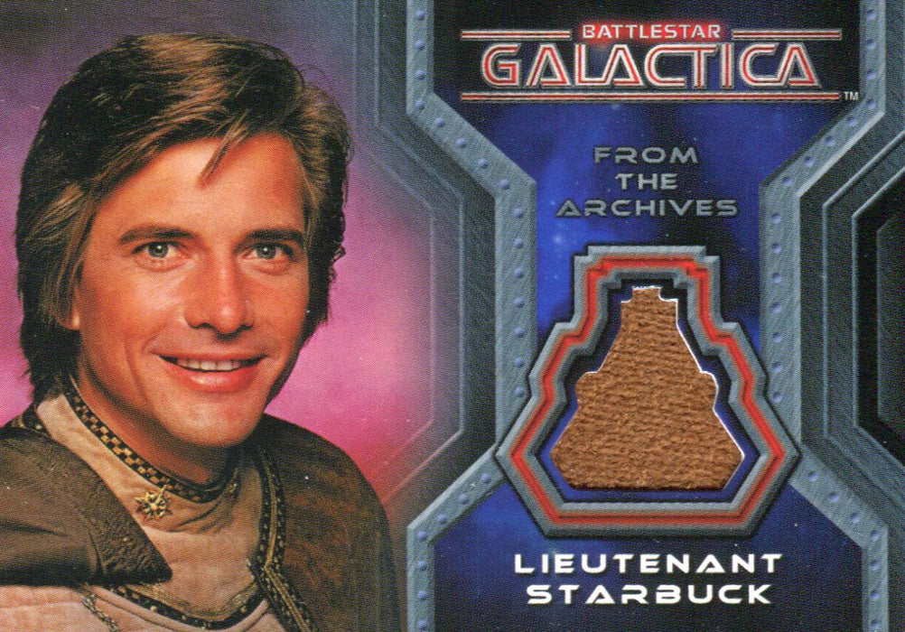 Battlestar Galactica Colonial Warriors Lieutenant Starbuck Costume Card CC8   - TvMovieCards.com