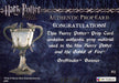 Harry Potter Goblet of Fire Gryffindor Banner Prop Card HP P12 #110/265   - TvMovieCards.com