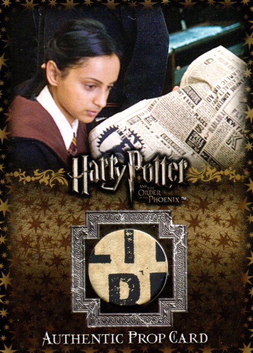 Harry Potter Order of Phoenix The Daily Prophet Prop Card HP P10 #083/400   - TvMovieCards.com