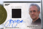 James Bond Archives Spectre 2016 Jonathan Pryce Autograph Costume Card 134/250   - TvMovieCards.com