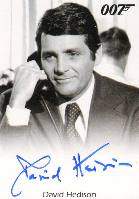 James Bond Archives 2015 Edition David Hedison Autograph Card   - TvMovieCards.com