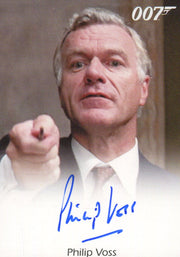 James Bond Archives 2015 Edition Philip Voss Autograph Card   - TvMovieCards.com