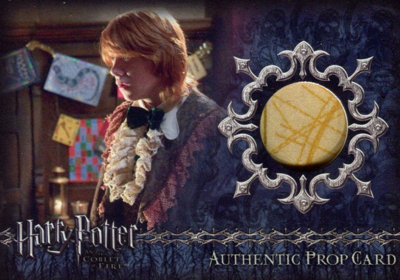 Harry Potter Goblet Fire World Cup Programs Prop Card HP P6 #198/205   - TvMovieCards.com