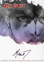 Red Sonja 2011 (Breygent) - RSA-MMB "Marat Mychaels" Autograph Card   - TvMovieCards.com