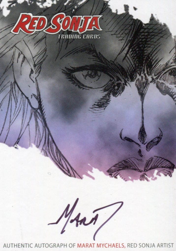Red Sonja 2011 (Breygent) - RSA-MMB "Marat Mychaels" Autograph Card   - TvMovieCards.com