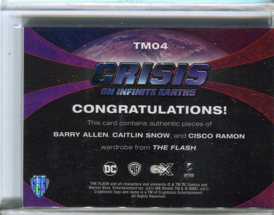 CZX Crisis of Infinite Earths Triple Costume Card TM04 #070/125   - TvMovieCards.com