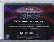 CZX Crisis Infinite Earths Triple Costume Card TM06 #045/125 Benoist Brooks Leig   - TvMovieCards.com