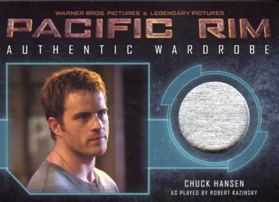 2014 Pacific Rim Robert Kazinsky as Chuck Hansen Wardrobe Costume Card M2   - TvMovieCards.com
