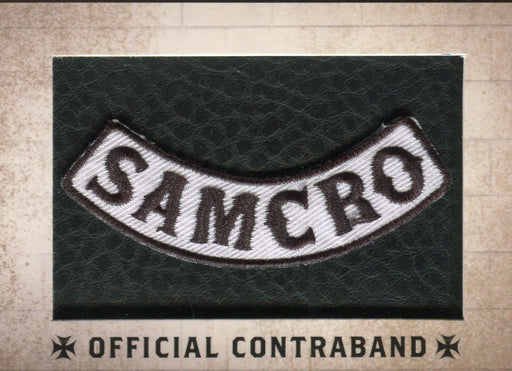 Sons of Anarchy Seasons 1 - 3 Official Contraband Patch Chase Card RP-02   - TvMovieCards.com