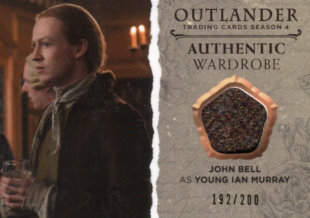 Outlander Season 4 Young Ian Murray Wardrobe Costume Card M28 #192/200   - TvMovieCards.com