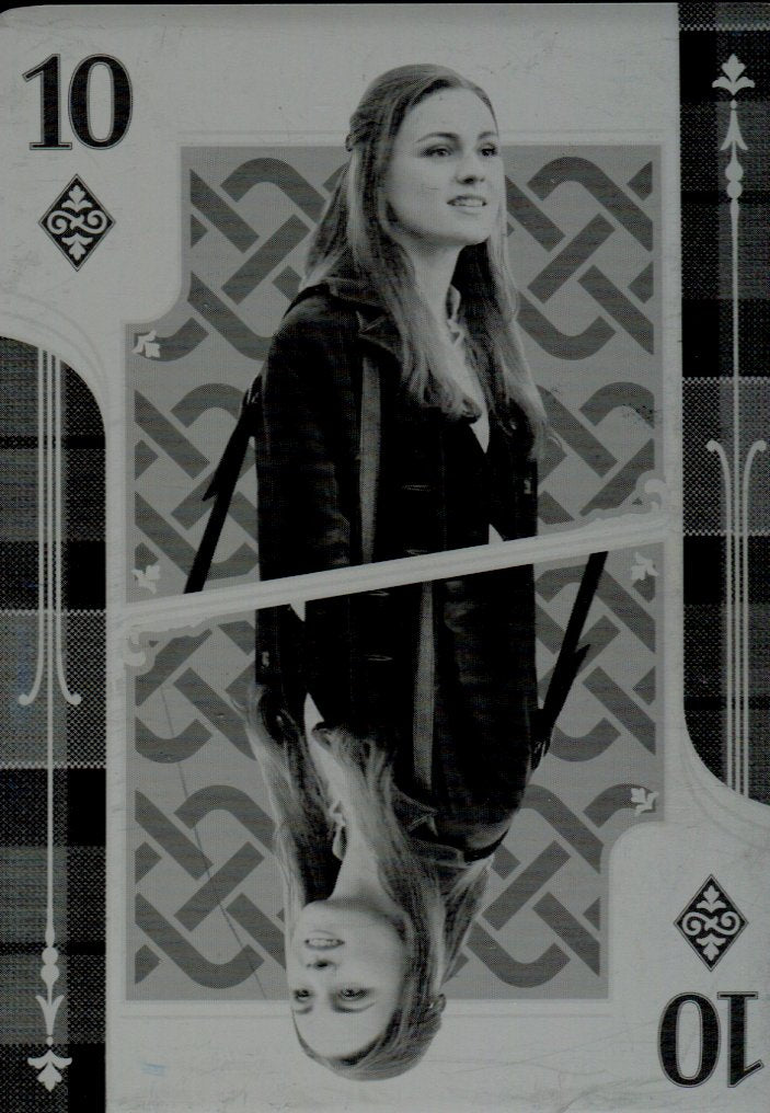 Outlander Season 4 Black Metal Printing Plate Chase Card #1   - TvMovieCards.com