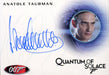 James Bond Mission Logs Anatole Taubman Autograph Card A148   - TvMovieCards.com