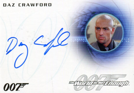 James Bond Classics 2016 Daz Crawford Autograph Card A289   - TvMovieCards.com