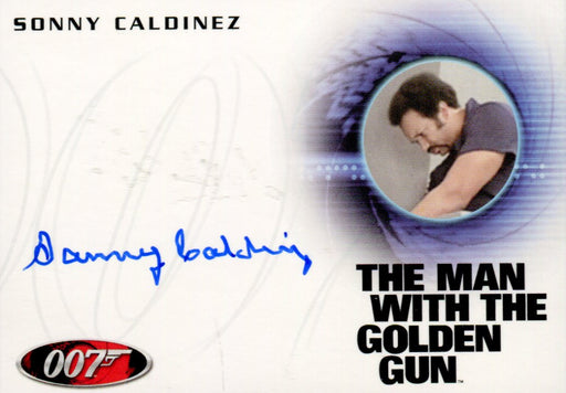 James Bond 50th Anniversary Series One Sonny Caldinez Autograph Card A184   - TvMovieCards.com