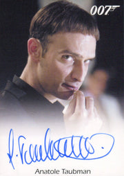James Bond 50th Anniversary Series Two Anatole Taubman Autograph Card   - TvMovieCards.com