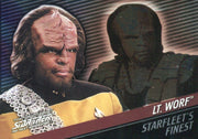 Star Trek Quotable Next Generation TNG Chase Card F7 #272/399 Lieutenant Worf   - TvMovieCards.com