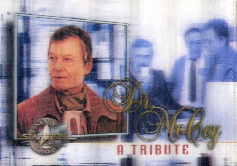 Star Trek Cinema 2000 Dr. Leonard McCoy Tribute Lenticular Chase Card M5 - TvMovieCards.com
