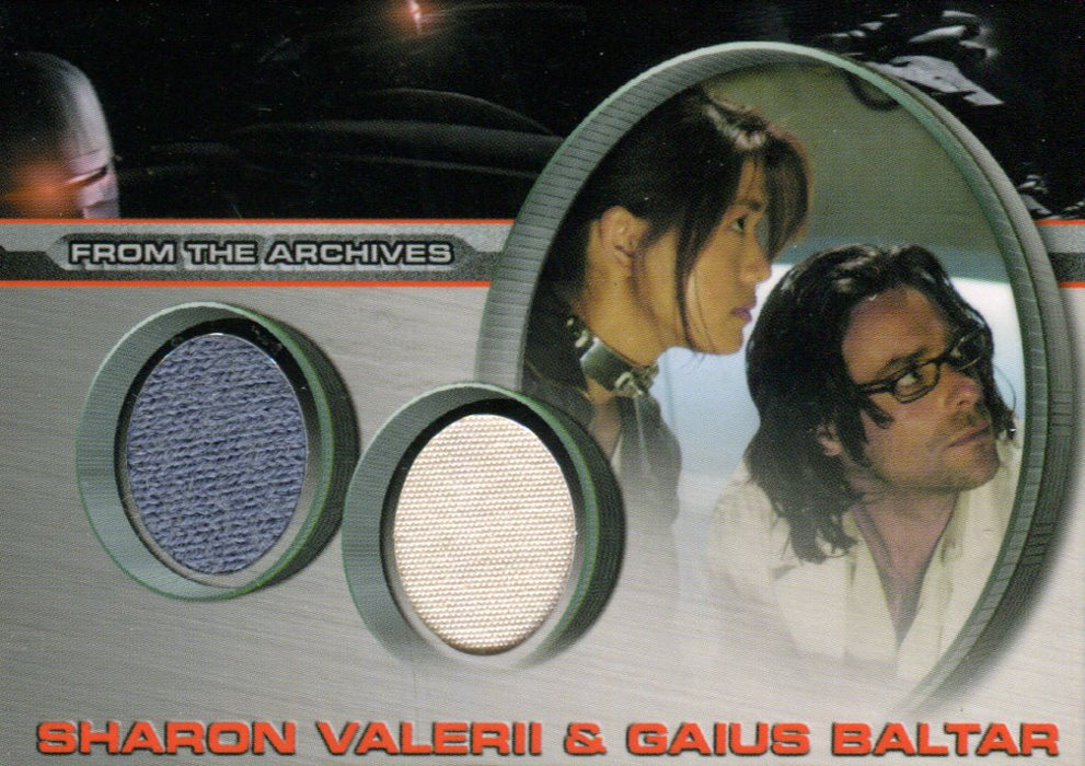 Battlestar Galactica Season Three Double Costume Card DC4   - TvMovieCards.com