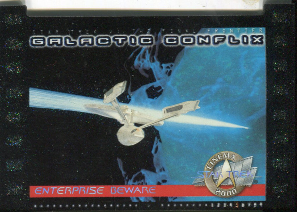 Star Trek Cinema 2000 Galactic Conflix Die Cut Chase Card GC5 #332/750   - TvMovieCards.com